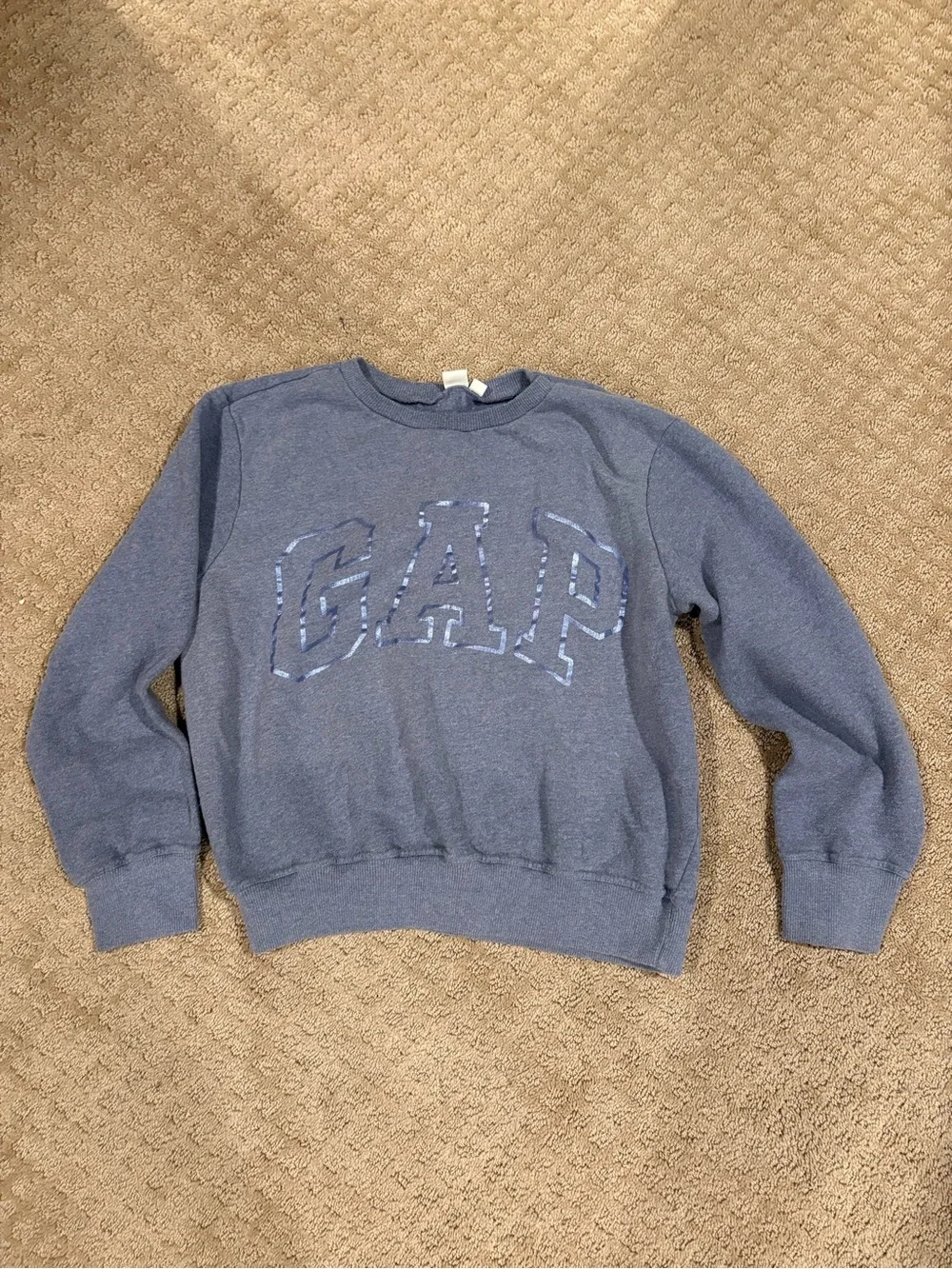 GAP Blue/purple Crewneck Sweater